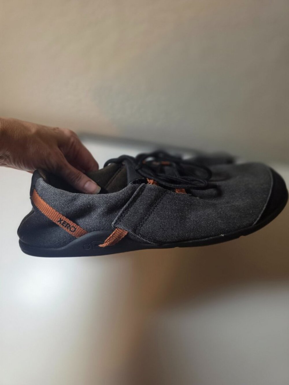 Xero Ipari Hana Men's Gray Orange Barefoot Sneakers size 11 - Picture 4 of 10
